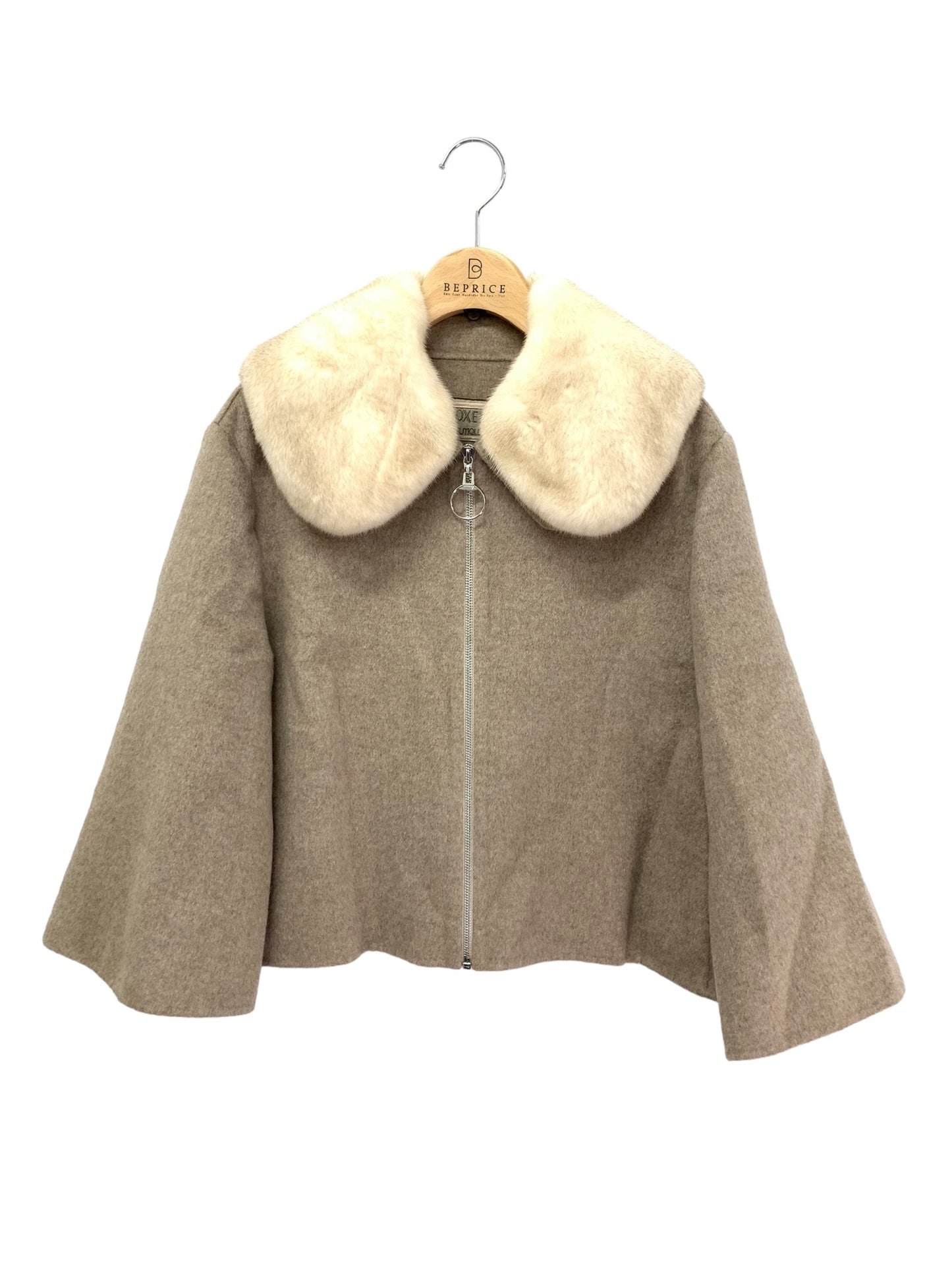 フォクシーブティック Ring Jacket 40064 ジャケット 40 ブラウン カシミヤ ITNKYEHZSEYC