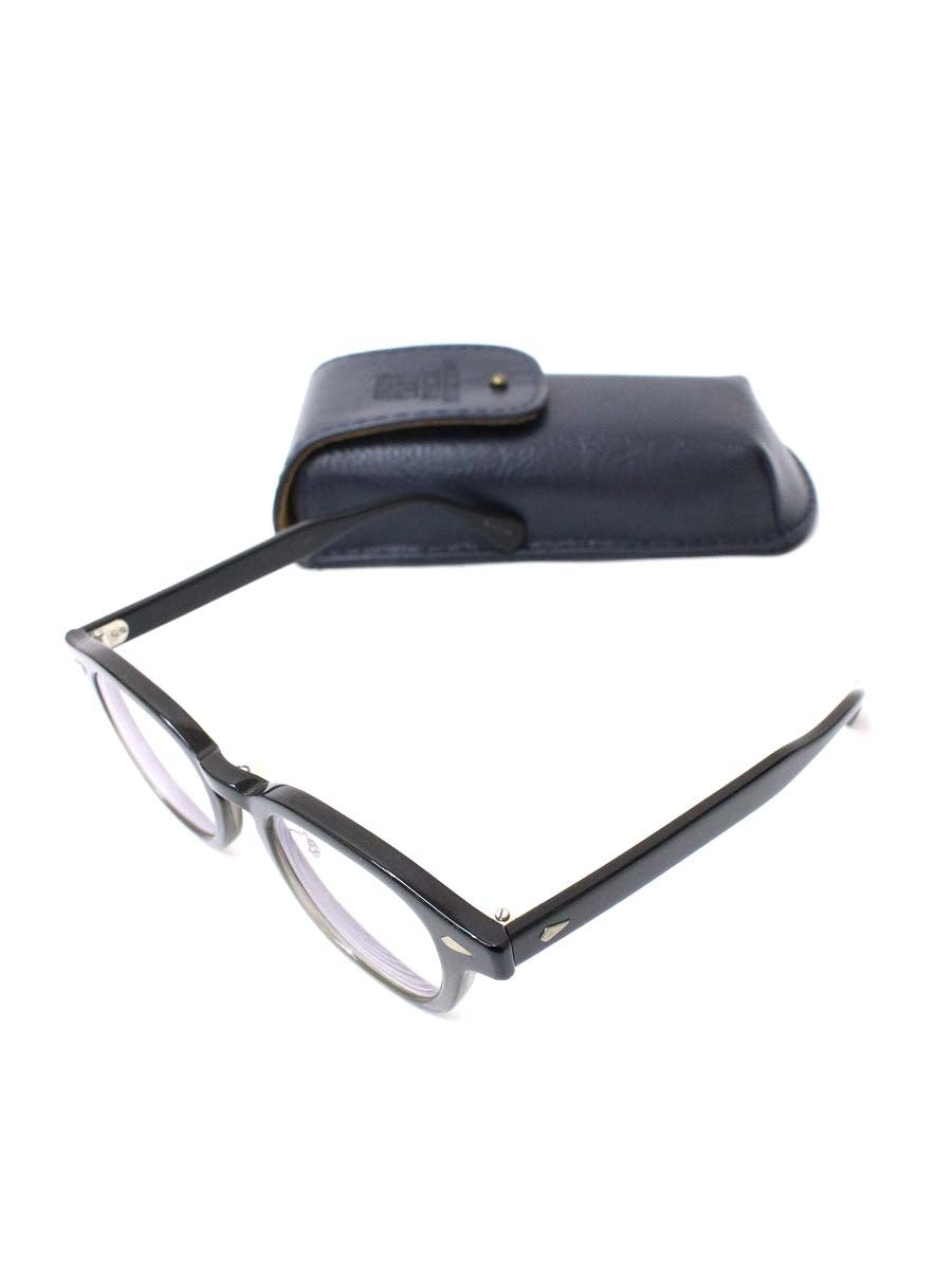 ジュリアスタートオプティカル PL-002Eb メガネ ブラック セルフレーム フルリム ウエリントン IT1SDRCZWOHC