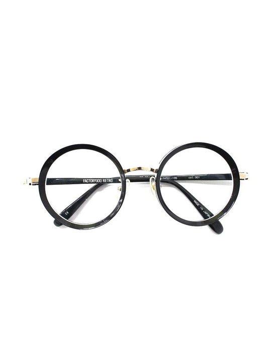 ファクトリー900 RF051 メガネ ブラウン コンビフレーム フルリム ラウンド（丸メガネ） ITCLEUWU8X7S