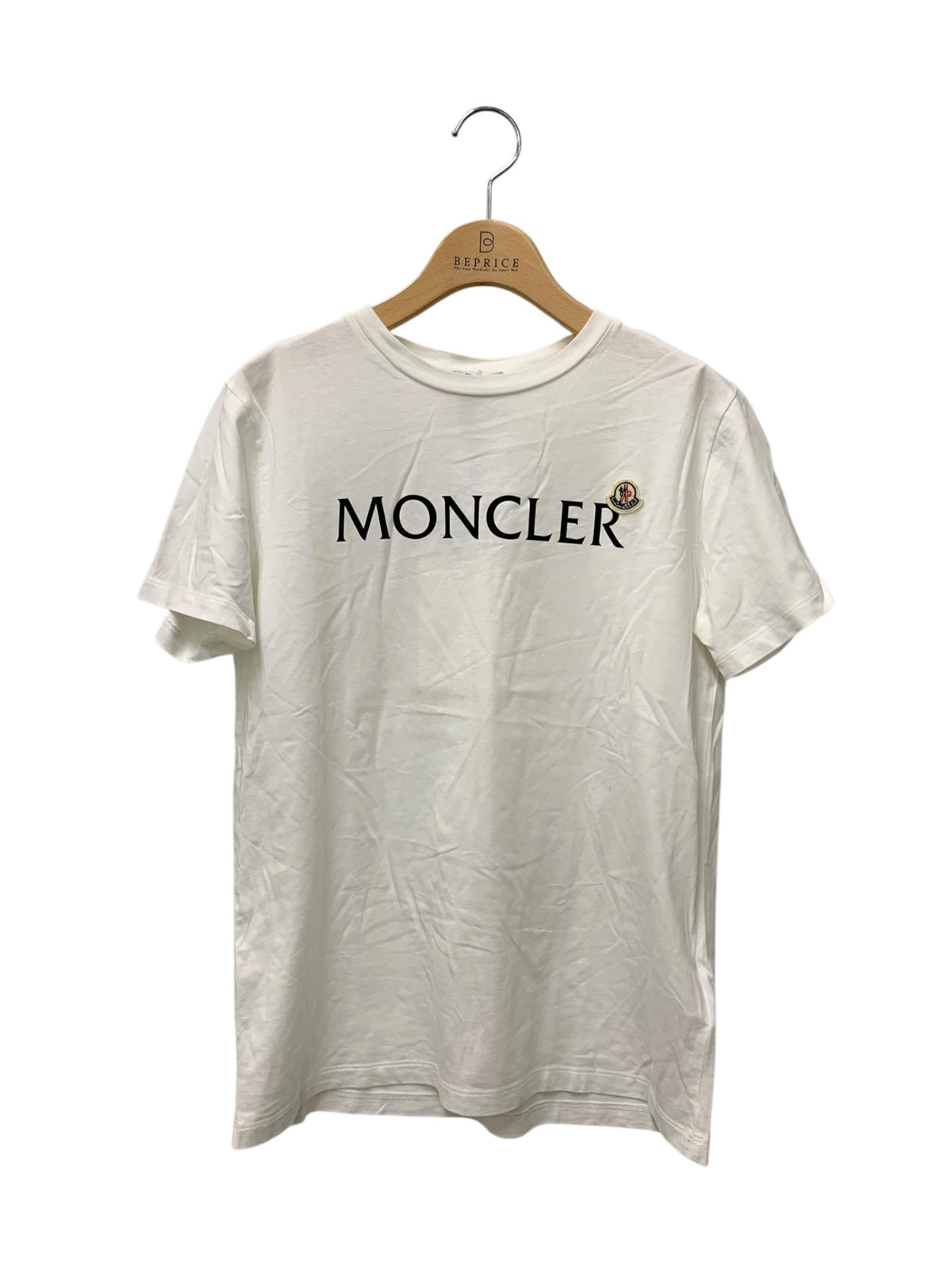 モンクレール MAGLIA MANICHE CORTE SS T-SHIRT  Tシャツ 14A ホワイト ITSSDH6RDD74