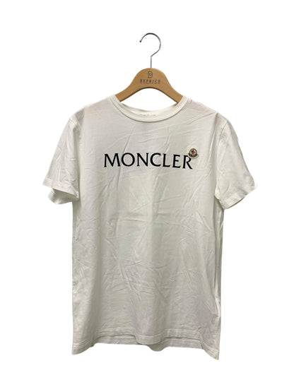 モンクレール MAGLIA MANICHE CORTE SS T-SHIRT  Tシャツ 14A ホワイト ITSSDH6RDD74