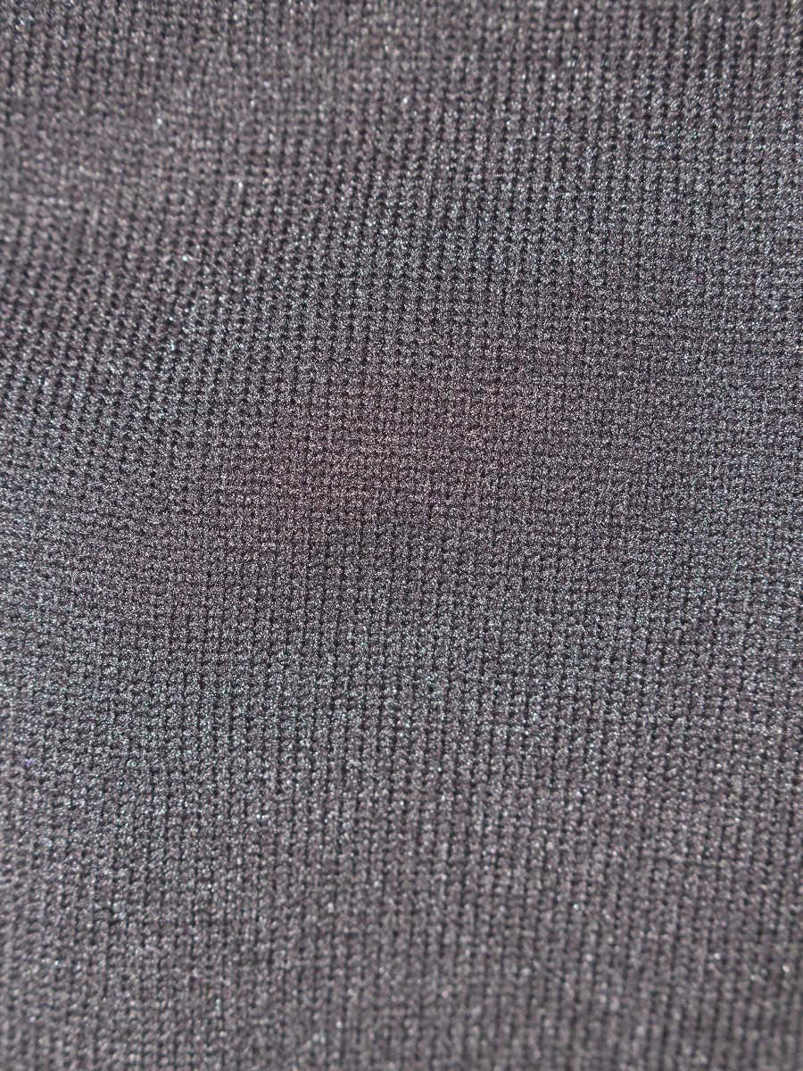 エムズグレイシー 318337 ワンピース 40 ブラック リボン ニット IT28YRJ8ZZMG