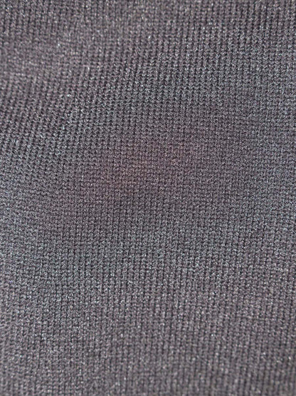 エムズグレイシー 318337 ワンピース 40 ブラック リボン ニット IT28YRJ8ZZMG