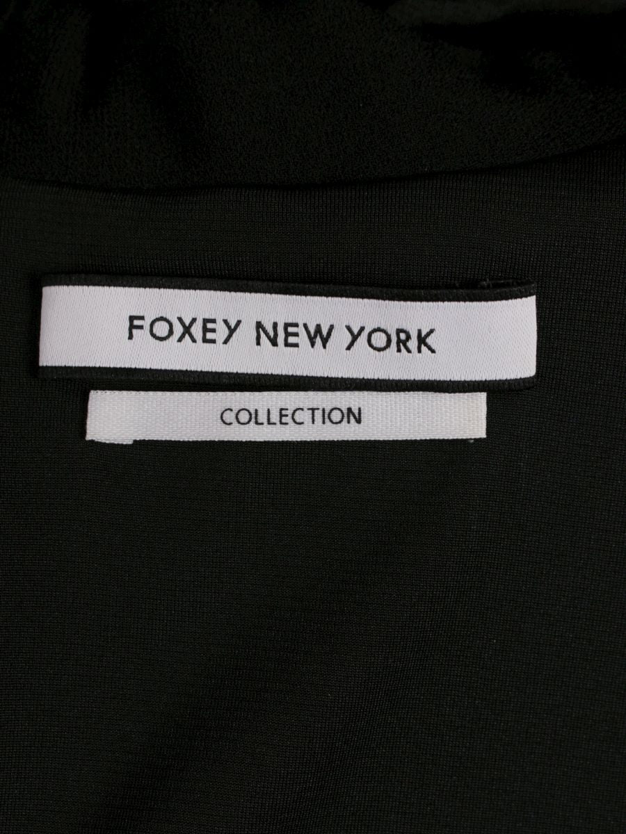 フォクシーニューヨーク collection ドレス 36664 ワンピース 38 ブラック IT6SSGFWA8UO