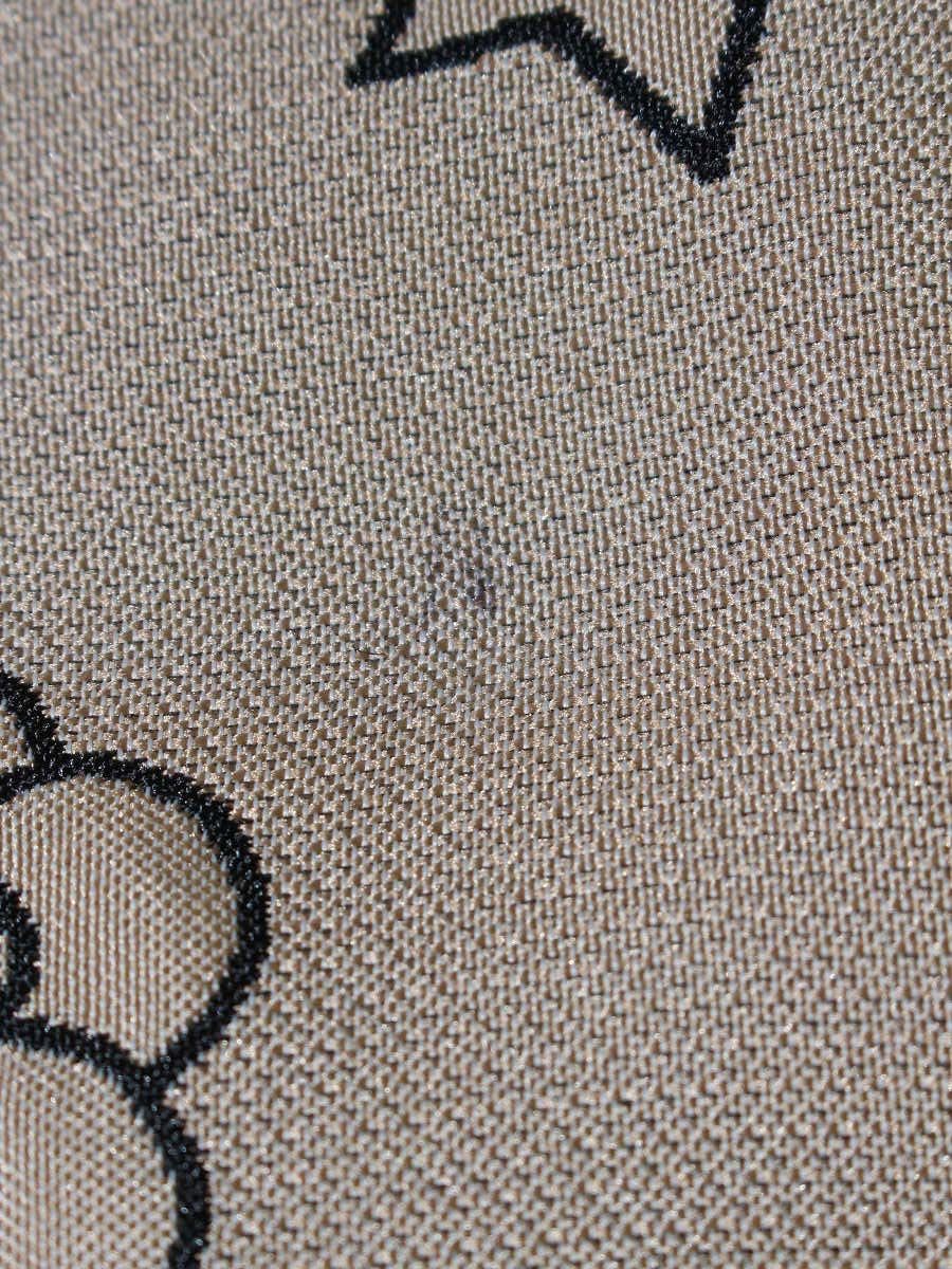 エムズグレイシー 011503 ワンピース 38 ベージュ/ブラック カメリアモチーフ IT5S0S7XIEVX