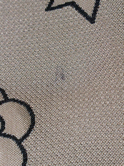 エムズグレイシー 011503 ワンピース 38 ベージュ/ブラック カメリアモチーフ IT5S0S7XIEVX