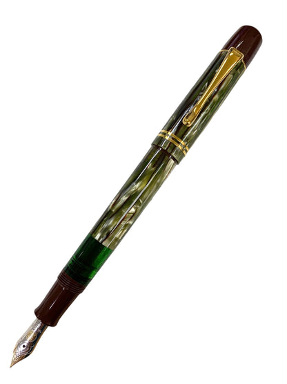 ペリカン M400用 ペン先ユニット F 14C M101N トータスシェルブラウン 本体付 現状品 IT3MGGSBMKNK