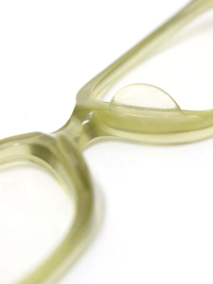 フォーナインズ E-61 メガネ カーキグリーン セルフレーム フルリム スクエア ITFFA1QNW1ZL