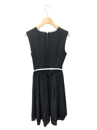 デイジーリン ベルト付き Dress Elegant Audrey 06039 ワンピース 38 ブラック ITWGHKLGRZKG