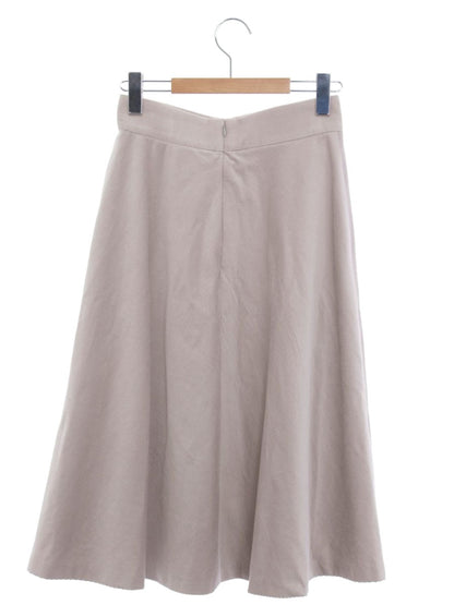 アナイ 101827-11-200-91-360 スカート 36 グレー コーデュロイ フレア ITOR3TJIT8MQ