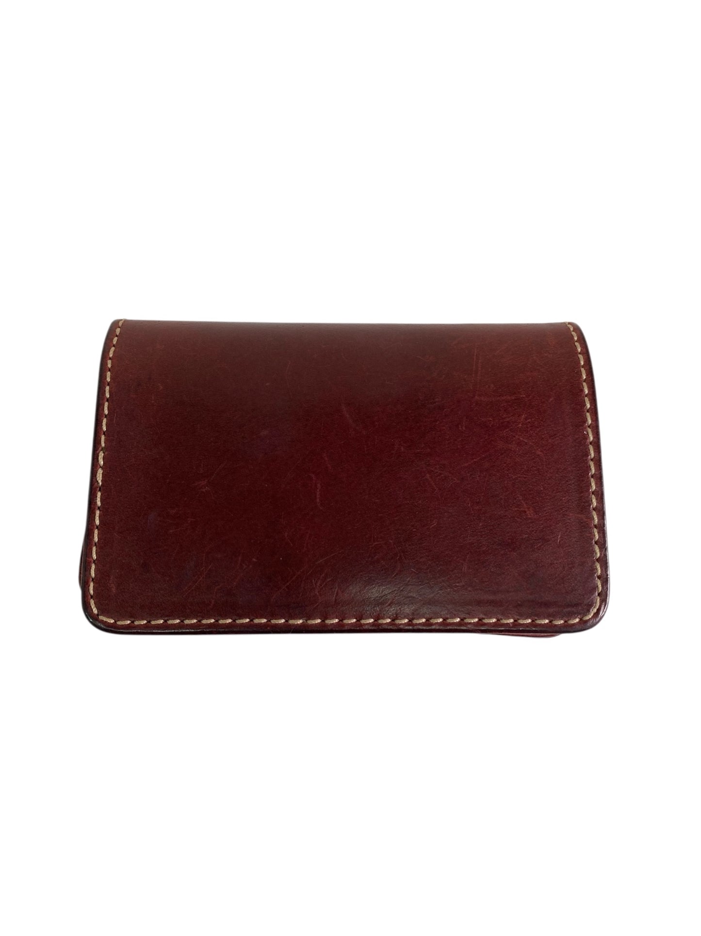 ファニー SUNSET BILLFOLD（サンセットビルフォード） 二つ折り財布 ワインレッド ラティーゴレザー ITJ88SRM9L1M