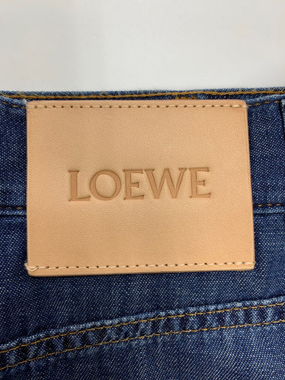 ロエベ バルーントラウザーズ S359Y11XC2 デニムパンツ 36 ブルー 裾2way IT2X9VLHGEN0 【SALE】