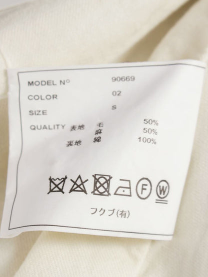 ヤエカ WRITE 90669 スカート S ベージュ リネン IT5FLOK5QITP