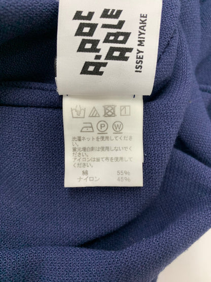 エイポックエイブルイッセイミヤケ AT13KH421 ワンピース 1 ネイビー ニット Aライン ITYIXKGZTM4O