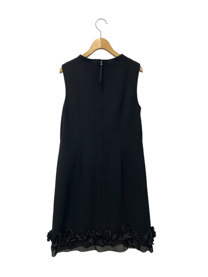 フォクシーブティック Dress Black Petal 36138 ワンピース 40 ブラック ウール ITP72MXFRBYC