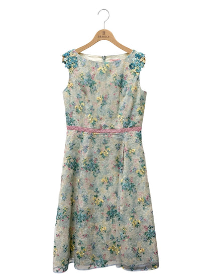 トッカ JOANNA LOUISE OPTOIM0350 ワンピース 2 グリーン オーガンジー刺繍 リバティファブリックス ITNK5BD0NSLG
