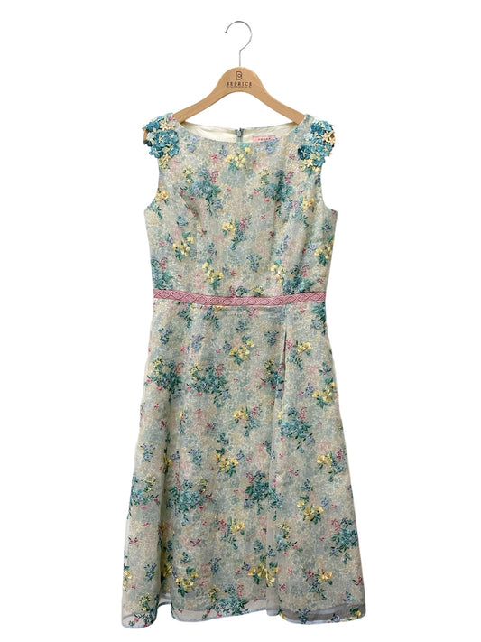 トッカ JOANNA LOUISE OPTOIM0350 ワンピース 2 グリーン オーガンジー刺繍 リバティファブリックス ITNK5BD0NSLG