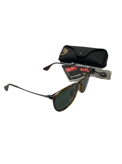 レイバン ERIKA エリカ RB4171 サングラス ブラウン ウェリントン コンビフレーム ITCQR323EXZM