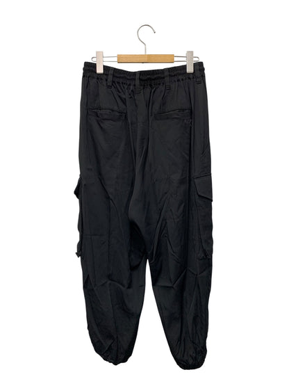 ワイスリー RAYON TWILL PANTS JN4872 カーゴパンツ S ブラック ITXRX70N2T5F