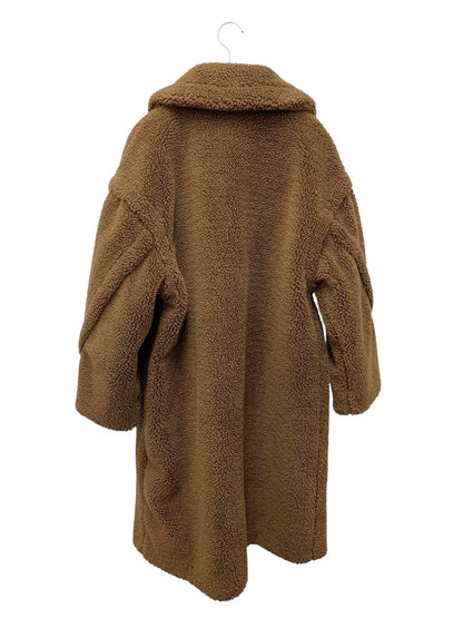 ミスジェイ フェイクファー テディベアコート 63828825 ボアコート 38 ブラウン ITUJOUECHOAD 【SALE】