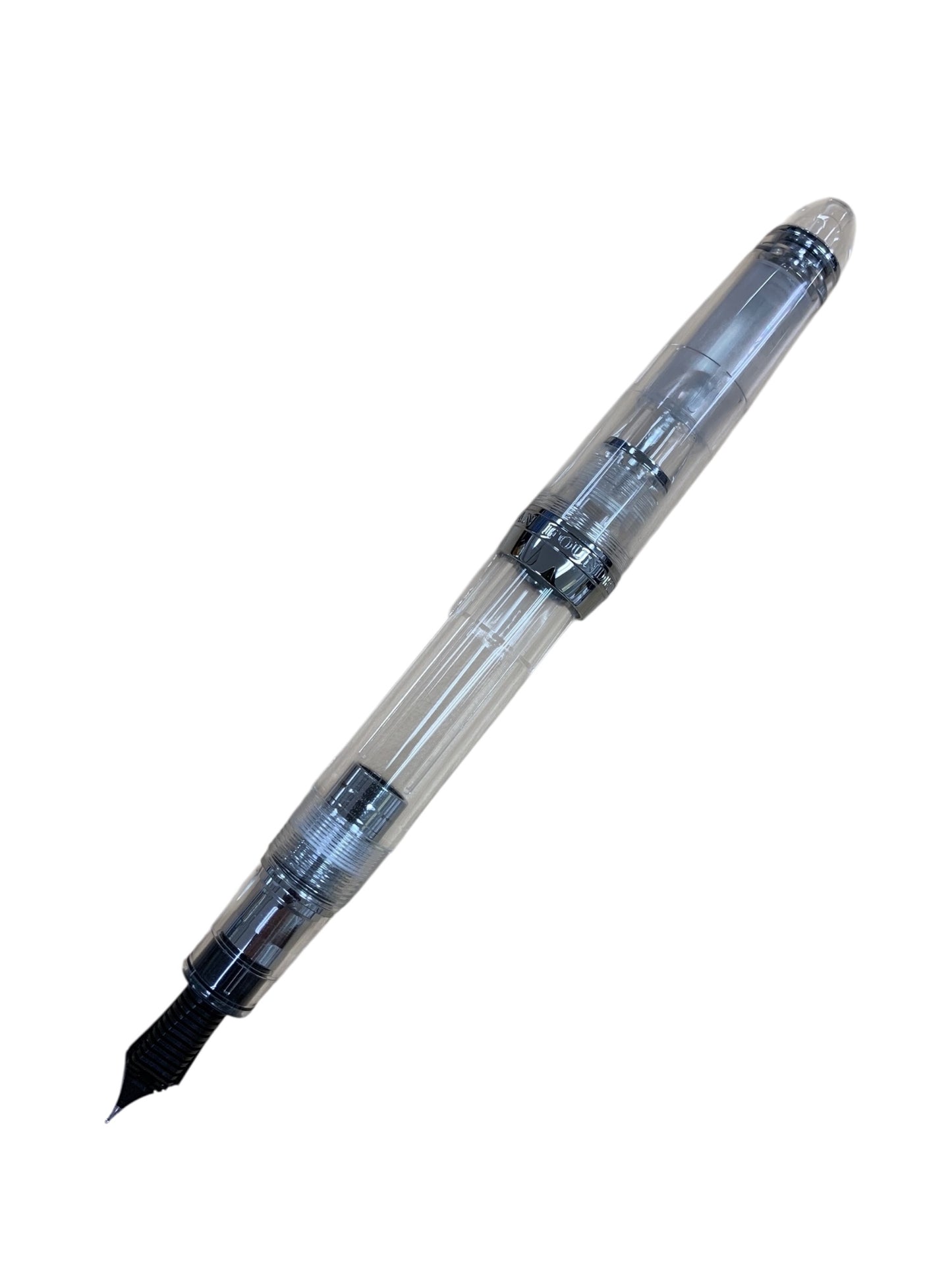 セーラー 万年筆 プロフィット21 デモンストレーター 透明 銀 MF 21K ITT57IWLQQFK