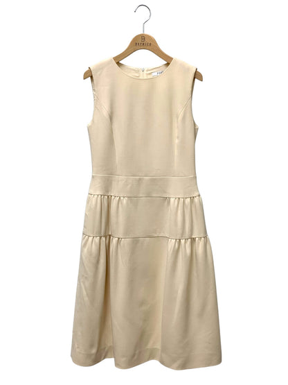 フォクシーブティック Dress 39615 ワンピース 38 アイボリー ウールジョーゼット ITJ5HYYJQVSY