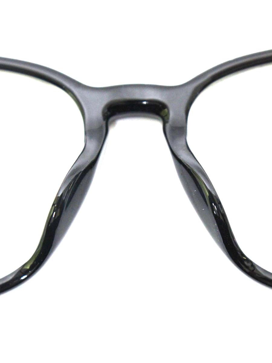 グッチ GG0156OA メガネ 眼鏡 ブラック セルフレーム フルリム ウェリントン ITCWM7YH438E