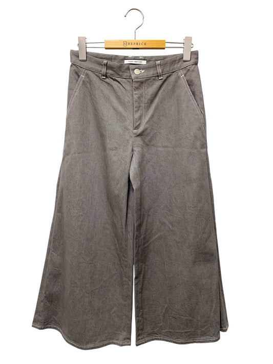 フォクシーニューヨーク Denim Wide Pants 40375 デニムパンツ 38 グレー IT71G1V8Z7U6