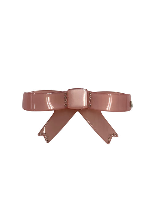 アレクサンドルドゥパリ バレッタ ピンク リボン ラインストーン ITQ1RESP7HFS 【SALE】