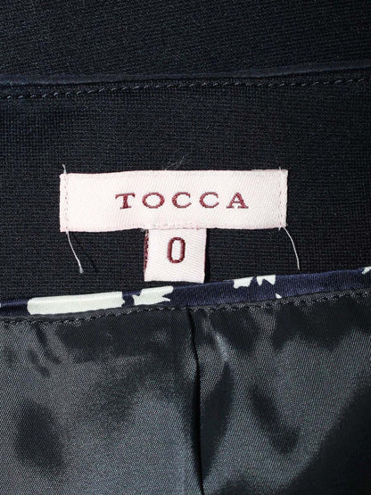 トッカ JKTOGA0100 ジャケット 0 ネイビー ノーカラー リボン ITUC0GRX4114