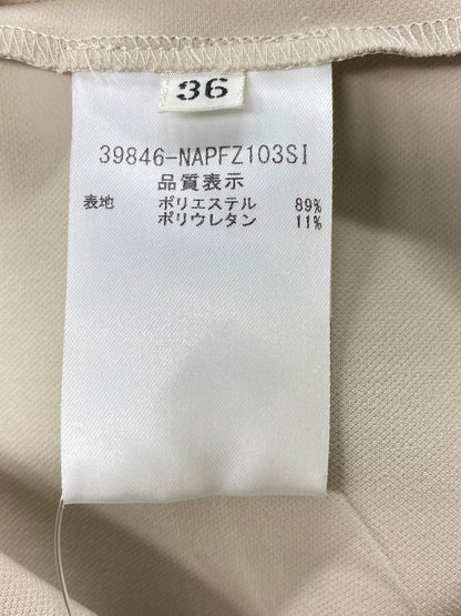 フォクシーニューヨーク 39846 パンツ 36 ベージュ ワイド ITXSSR5I374S