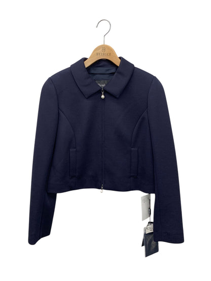 ルネ basic 5017080 ジャケット 36 ネイビー パールWジップ ITXF5G4CX62I