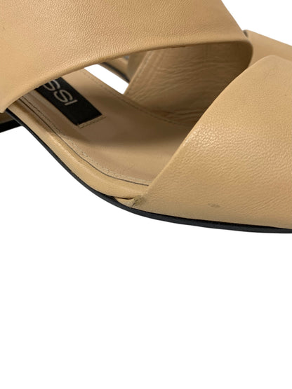 セルジオロッシ A92900 サンダル 36.5 ブラウン レザー スクエアートゥ ITVH2FWYY28I