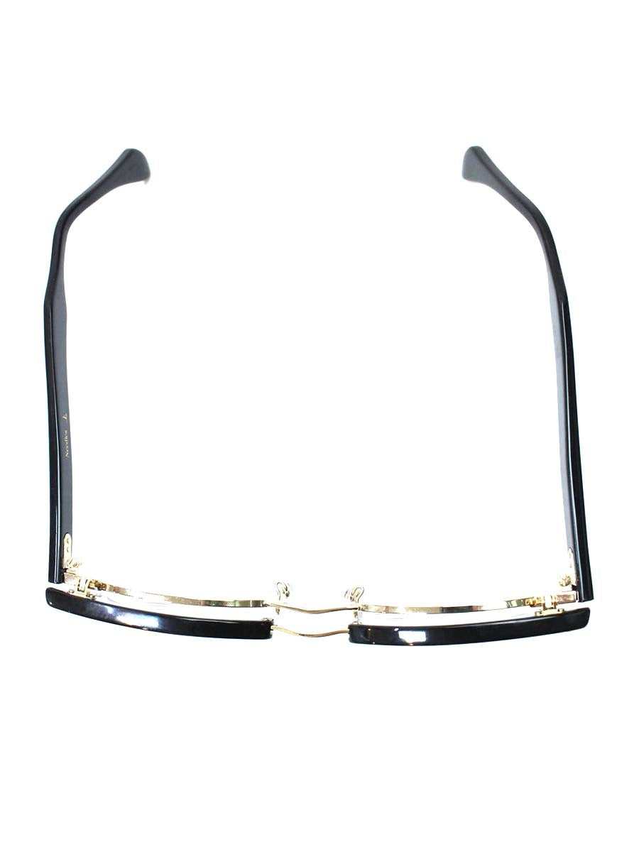 ニードルズ PAPILLON GLASSES - SAMUEL メガネ ブラック 跳ね上げ式 フルリム ボストン ITKUD85G7H6Q