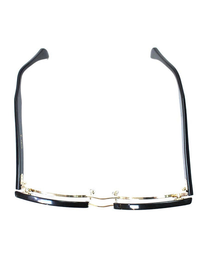 ニードルズ PAPILLON GLASSES - SAMUEL メガネ ブラック 跳ね上げ式 フルリム ボストン ITKUD85G7H6Q