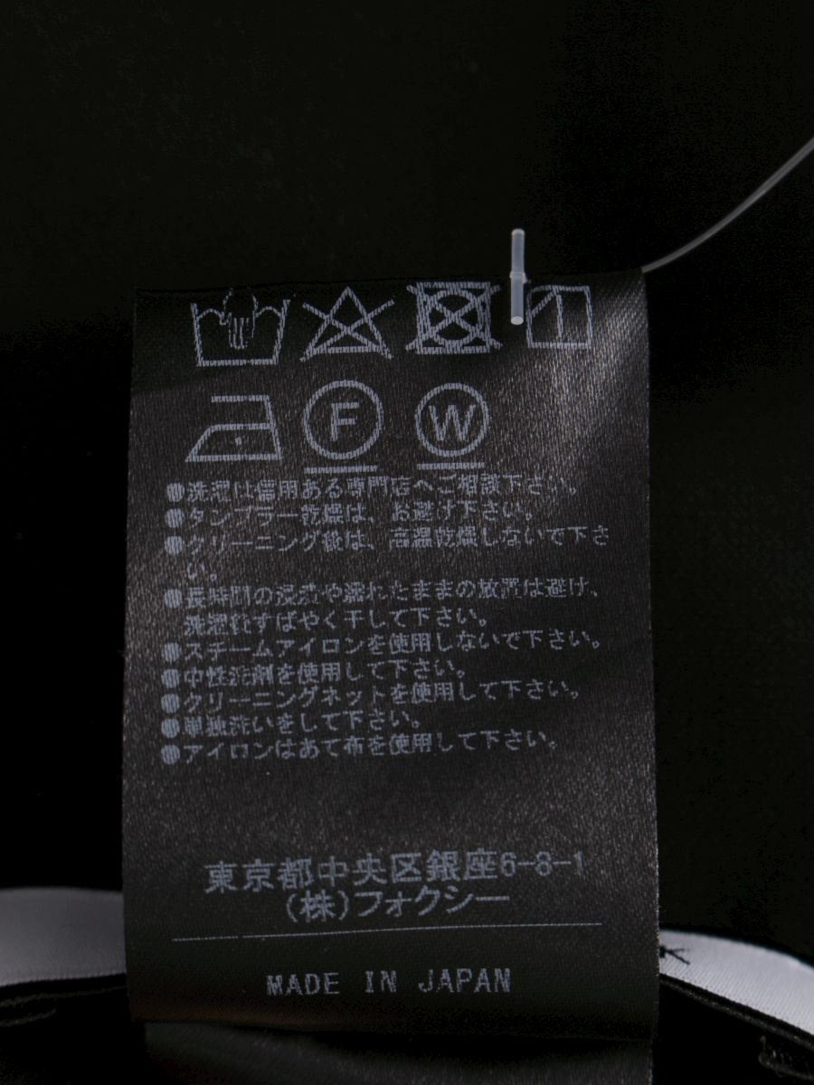 フォクシーニューヨーク Lunette Top 42166 シャツ ブラウス 42 ブラック IT20JCGTACZ0