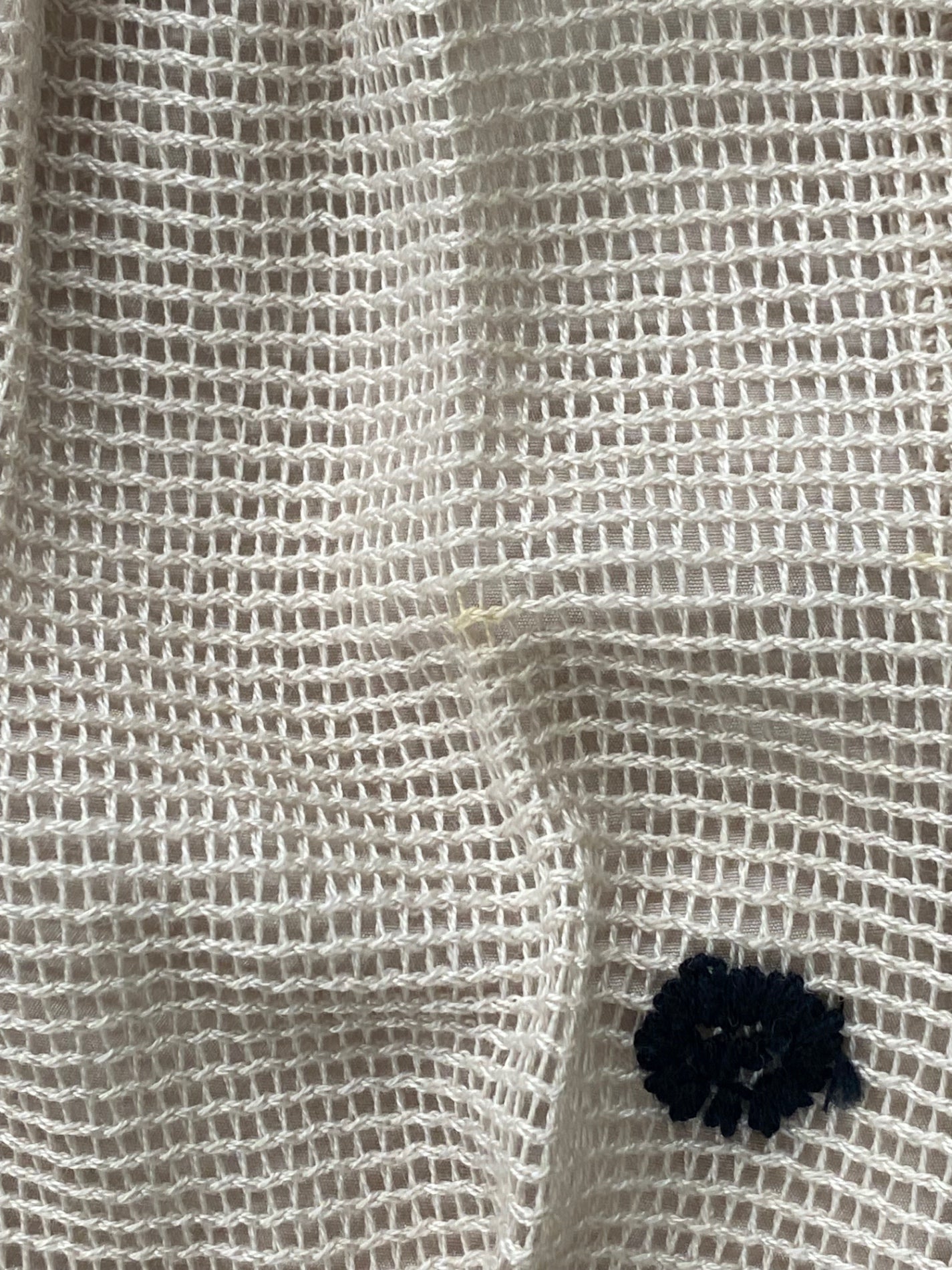コトゥー W3S18-120-40 スカート 36 ベージュ タックフレア 刺繍 ITD0DLMA39Y4