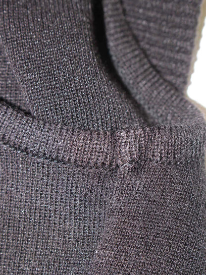 ルネ トップス 36 ブラック ニット スタッズ ITZFZEFO2FW4