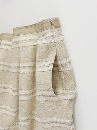 フォクシーブティック Caramelise 41097 スカート 40 ベージュ ITGIOE4LGRQG