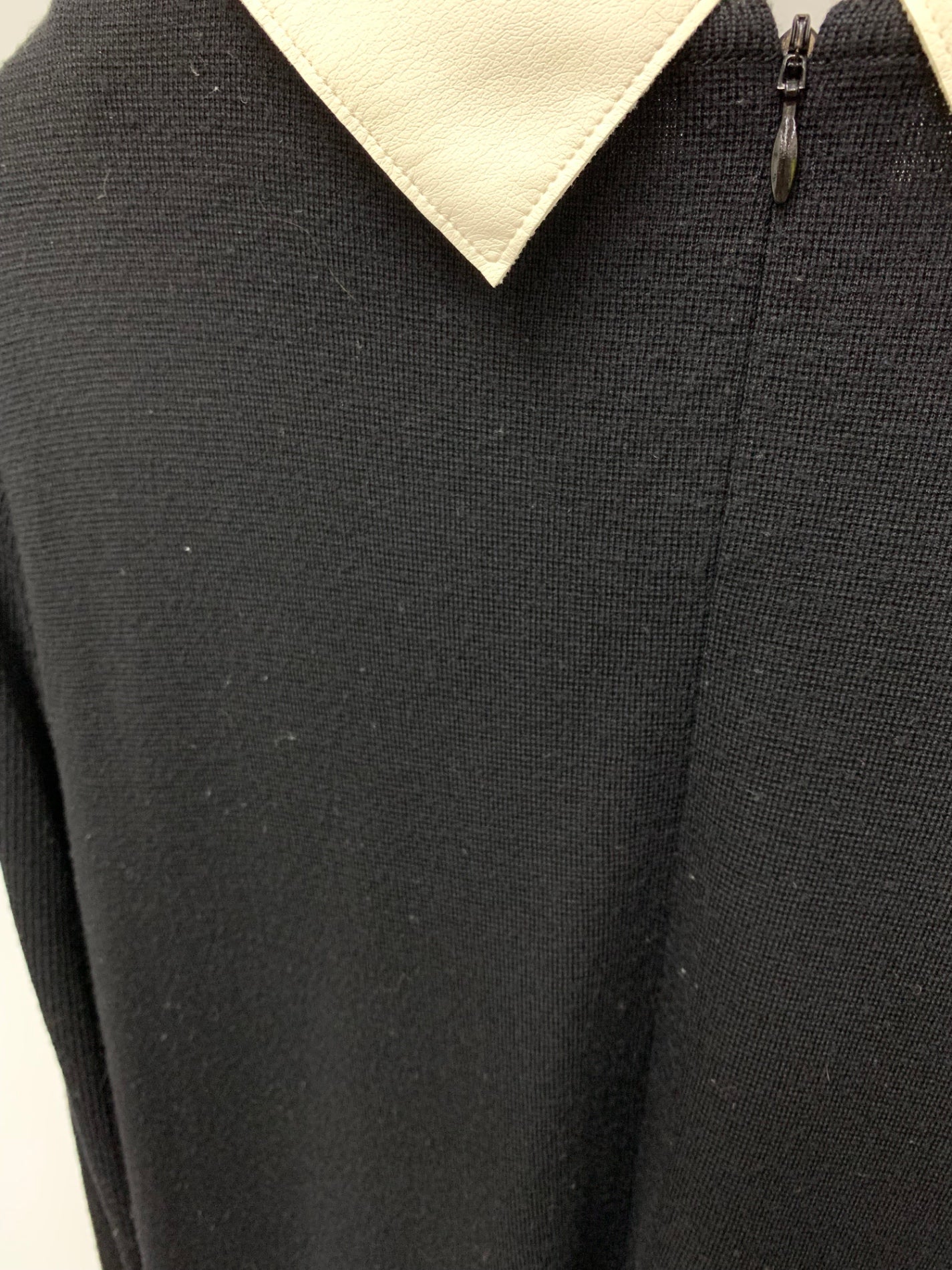 フォクシーブティック Knit Dress Jasmine White 34705 ワンピース 40 ブラック ITI1HQSVV61I
