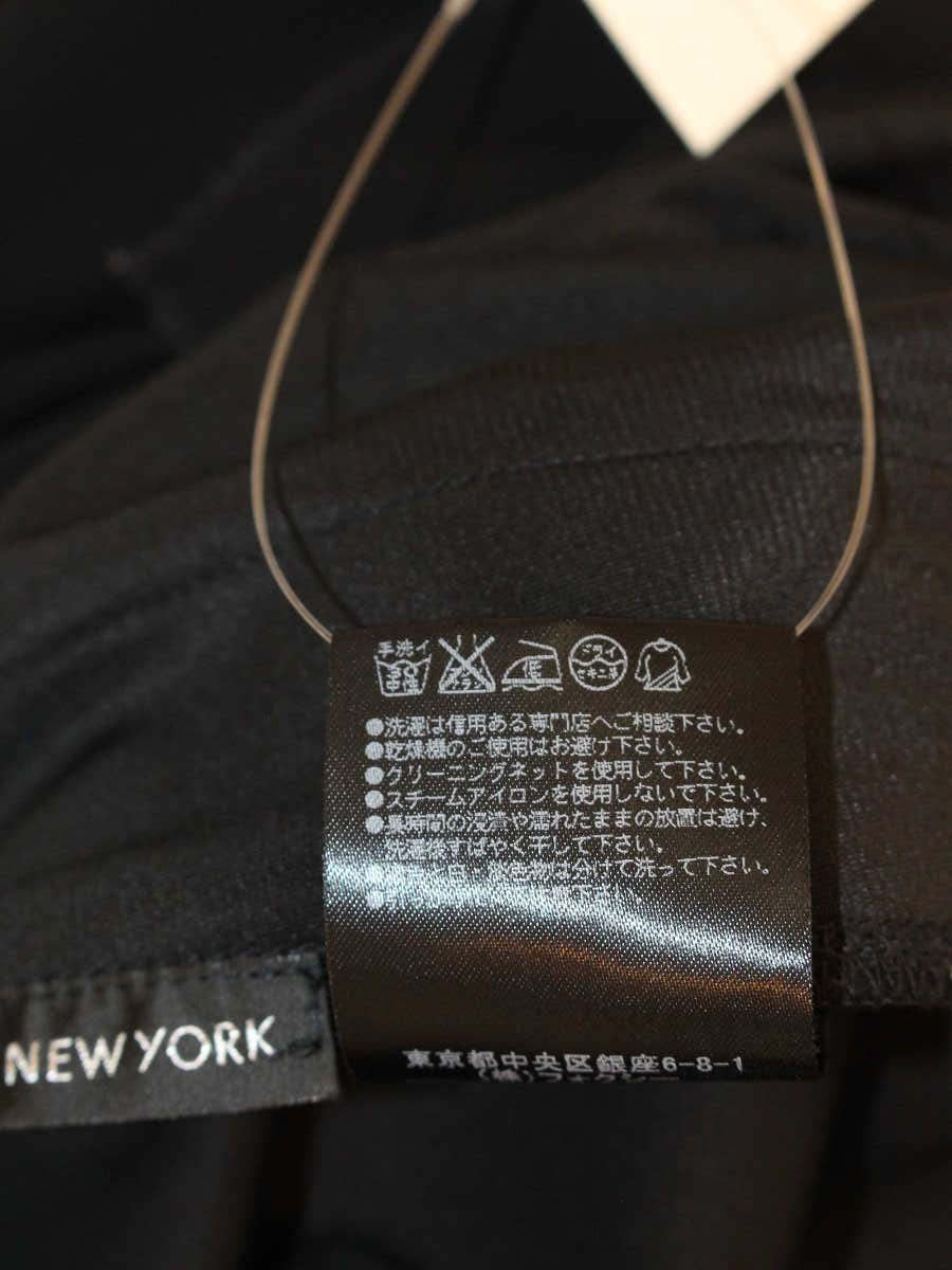 フォクシーニューヨーク パピヨン 31503 ワンピース 38 ブラック リボン IT11BA1V7RNC