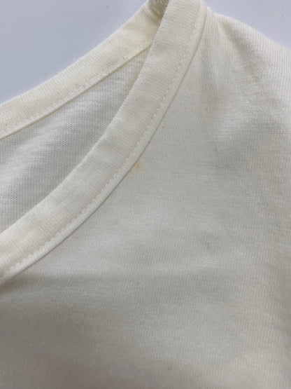 イッセイミヤケメン 9BL35574 Tシャツ M アイボリー プリント ヴィンテージ 80s 筆タグ ITJ7Q5JMT8LX