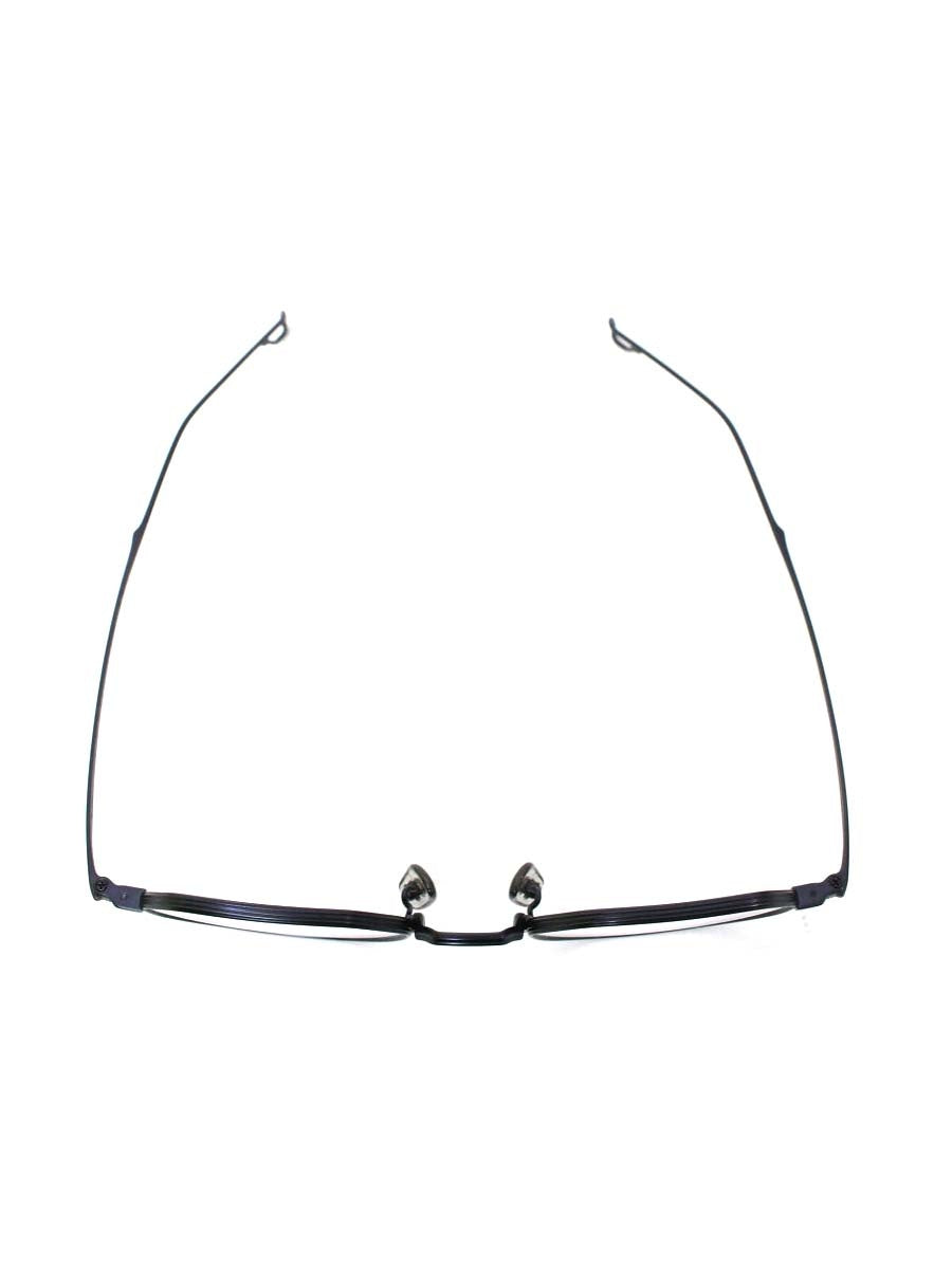 フォーナインズ S-626T メガネ ダークブルーマット メタルフレーム フルリム オクタゴンシェイプ IT9EOKFJADVO