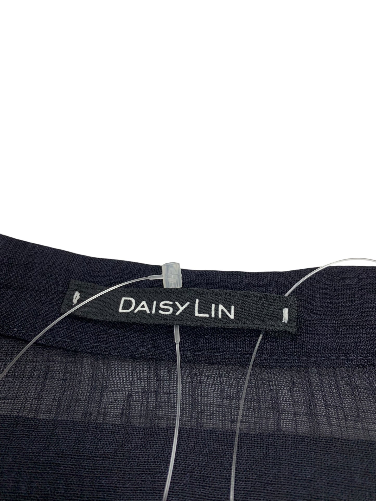 デイジーリン Blouse Sheer Puff Puff 06663 ブラウス 38 ネイビー ITTT2RWCYWQ2