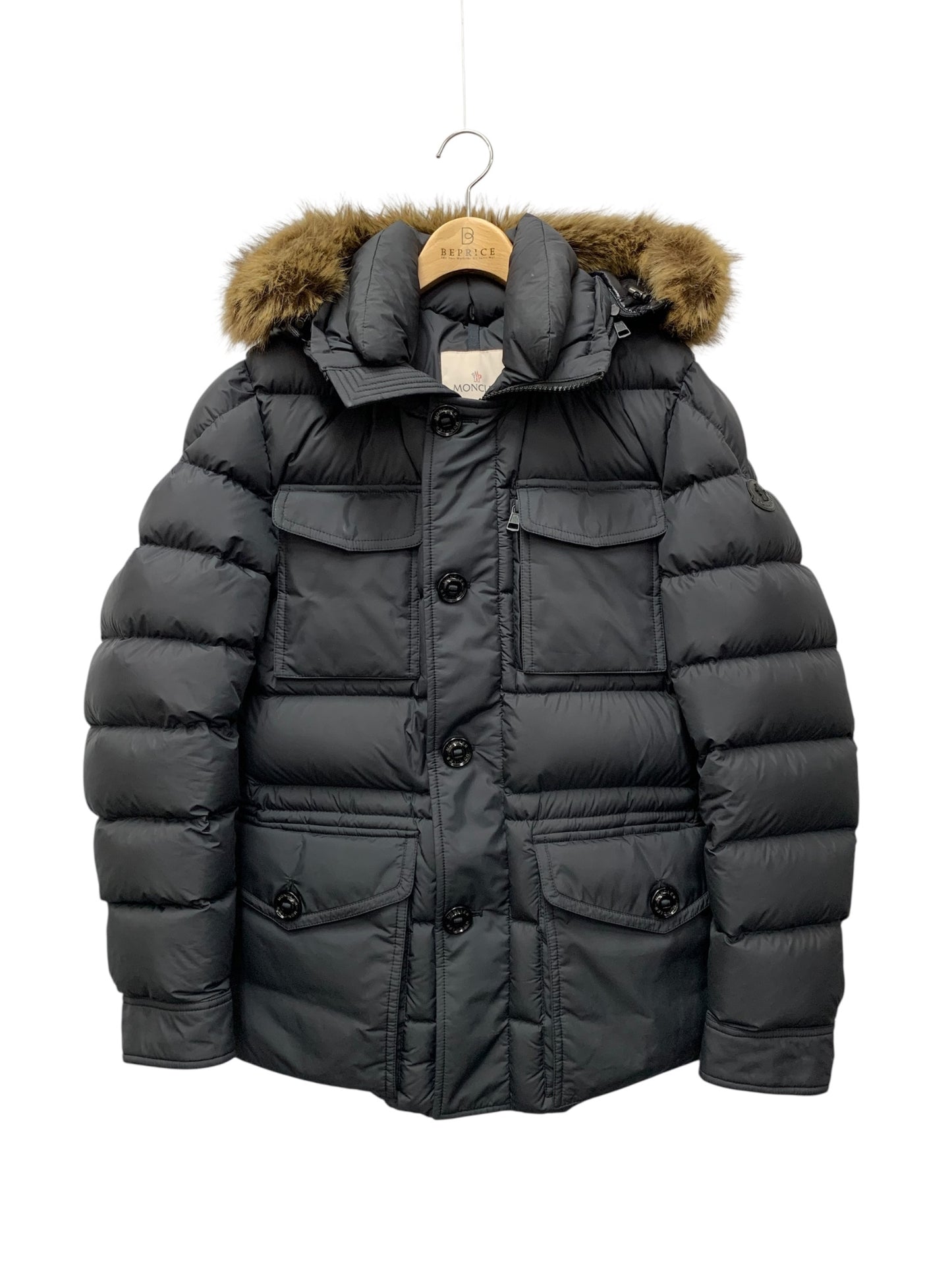 モンクレール CHEVREUSE I20911B00002549SK ダウンジャケット 2 ブラック ITR6OMFHE58G