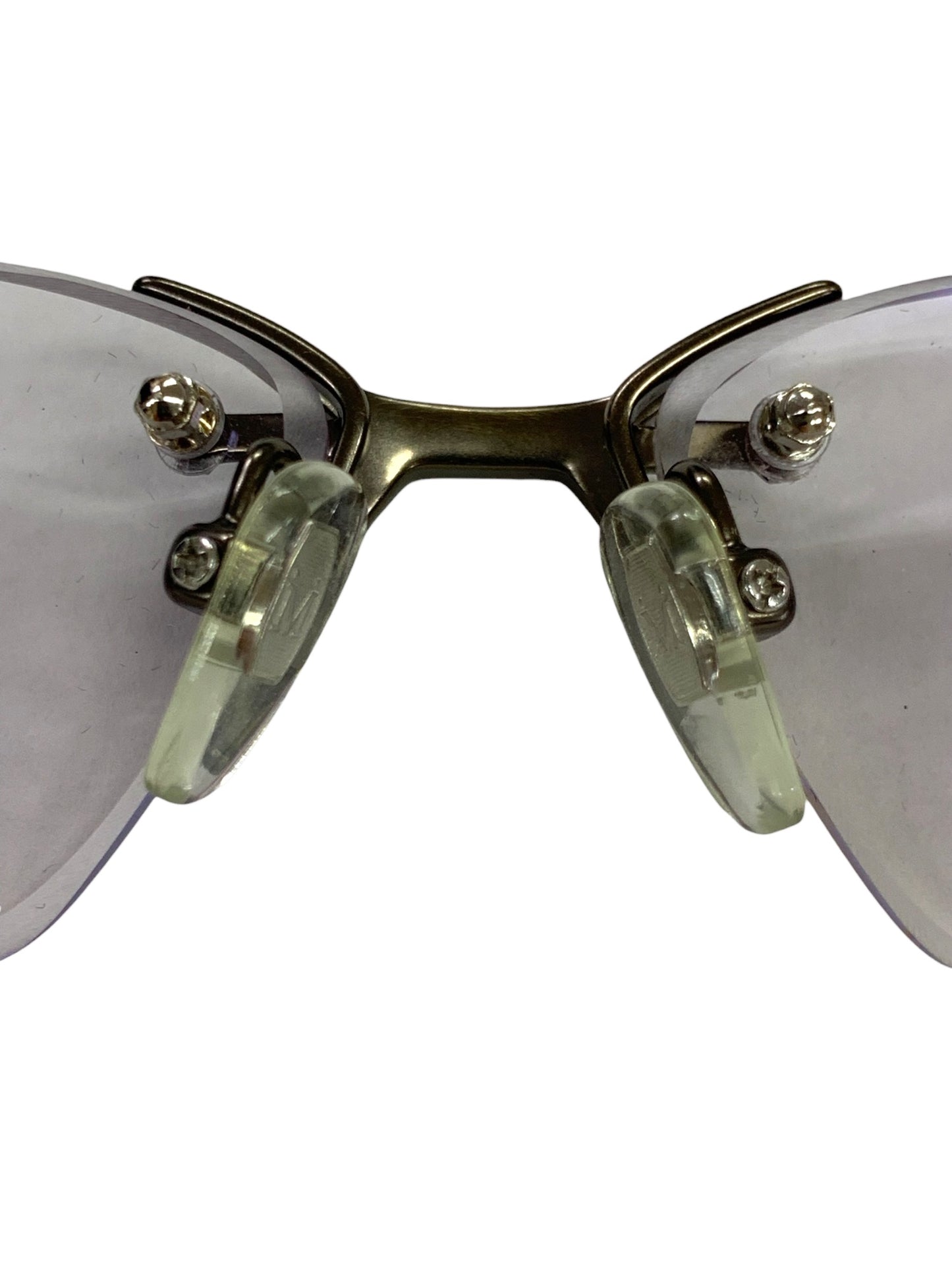 マサキマツシマ MF-1106 メガネ シルバー メタルフレーム リムレス スクエア ITFWKSZXVMMU