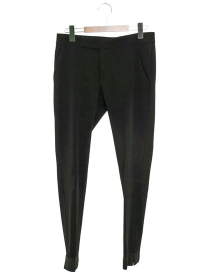 フォクシーニューヨーク 35956 スラックス 40 ブラック グログランテープ 切替 ストレッチ ITYM1816OWRO