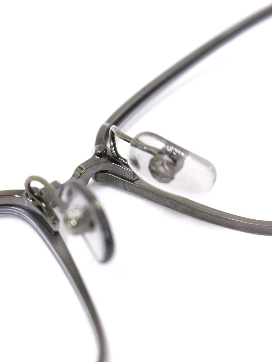 フォーナインズ S-971T メガネ グレー/ガンメタル メタルフレーム スクエア ITBJ0KBFUCSG