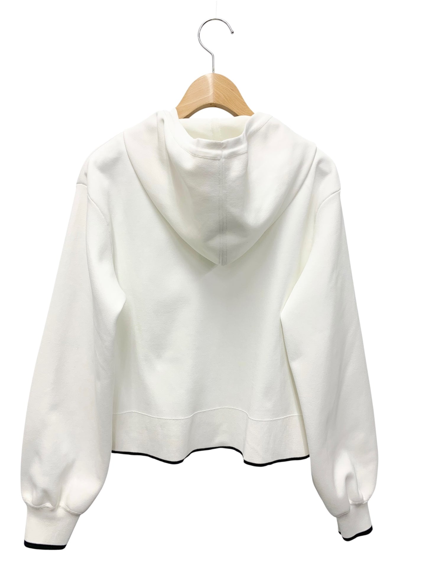 フォクシーニューヨーク CARDIGAN ALIGN 44438 パーカー 40 ホワイト ジップアップ ITYLVQEOUXH8
