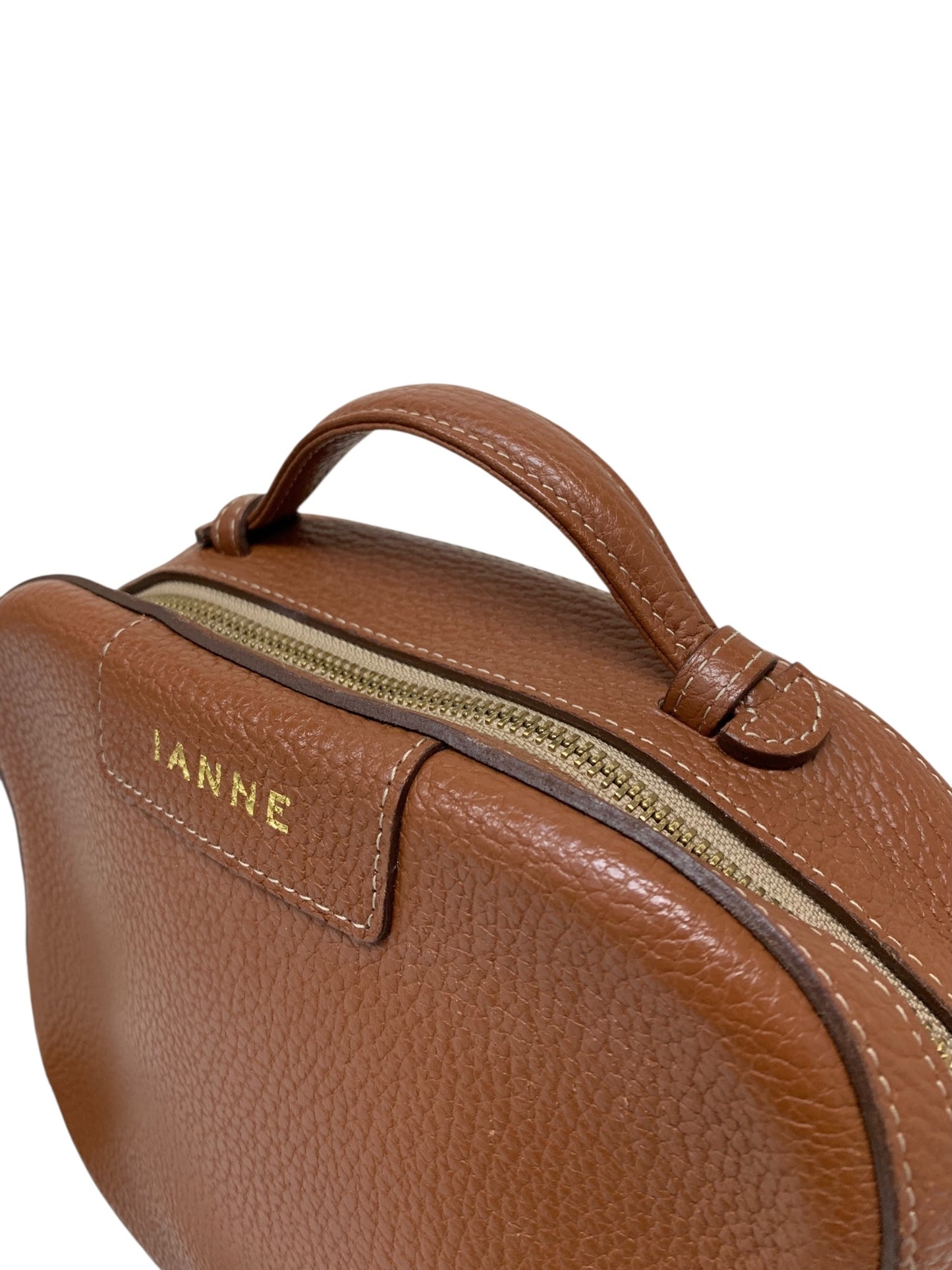 イアンヌ シュペット 2WAY ブラウン トランクショルダー ITN2C4EJKNMS 【SALE】